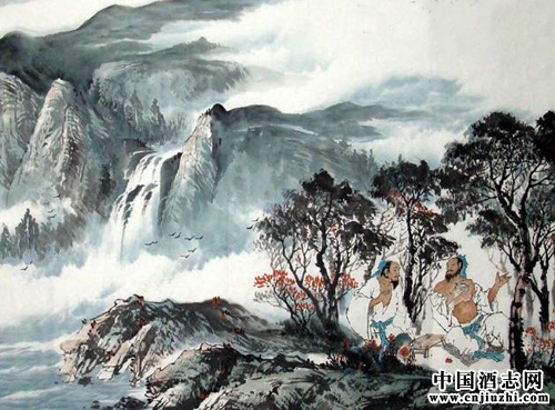 山水酒美迎客品