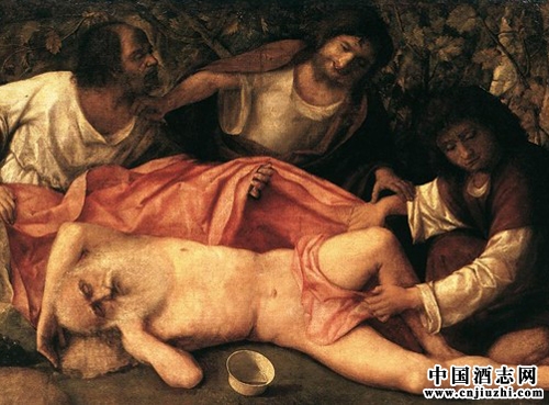 諾亞醉酒的故事